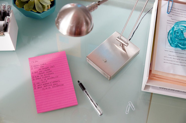 Post-it 5845-SSUC Super Sticky Notes Lined Rio De Janeiro 127 x 203mm Pack of 4