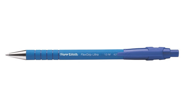 Papermate FlexGrip Ultra Ballpoint Pen Blue Ink – 1.0mm Tip