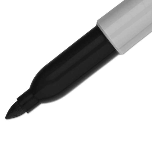 Sharpie Super Fine Point Permanent Marker Black Box of 12