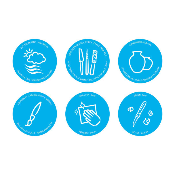 White 125g Fimo Air Light