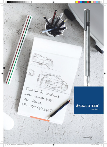 Staedtler Triplus Micro Mechanical Pencil 0.7mm Box of 10 774 27