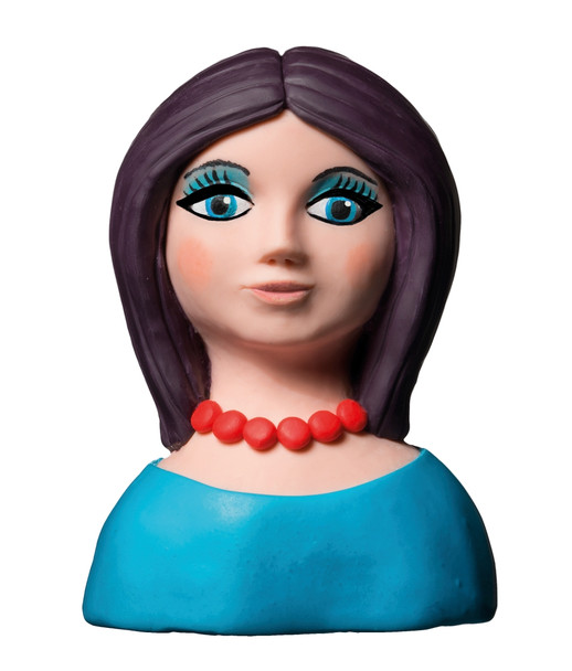 Brilliant Blue Fimo Soft Standard Block