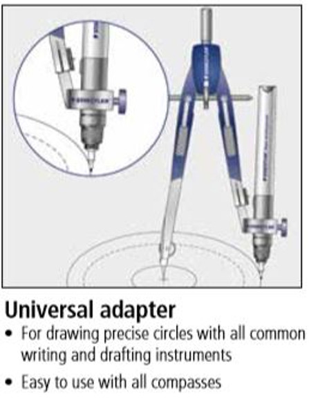 Staedtler Mars Comfort Quick-Setting Quickbow Compass with Extension Bar 552 02