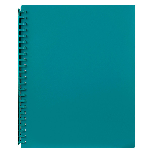 Marbig Refillable Display Book 20 Pocket A4 Green