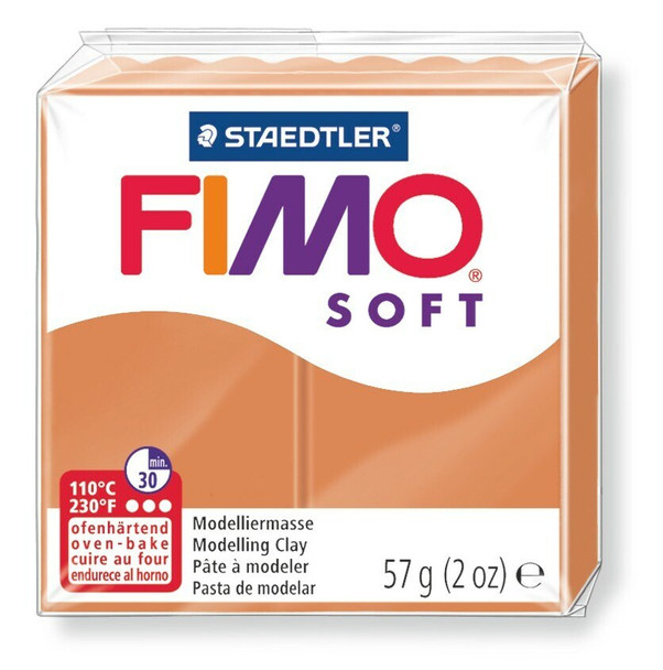 Fimo Soft Standard Block Cognac