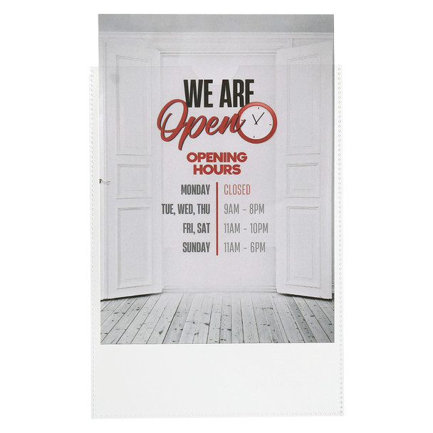 Marbig A5 Card Holder Clear Pack of 10