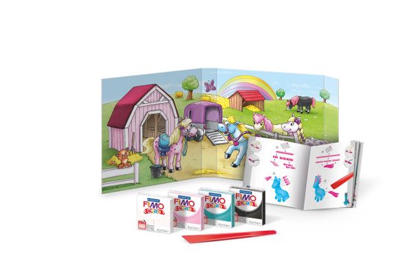Form and Play Pony Fimo Kids