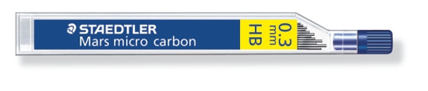 Staedtler 250 03-HB Mars Micro Carbon Leads 0.3mm - HB | It's A Mega Thing