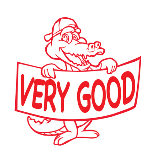STAEDTLER 9SHS021-2 SHINY MERIT STAMP - VERY GOOD CROCODILE - RED  | Mega Office Supplies 