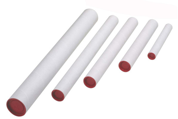 Italplast Mailing Tube 60mm x 450mm Pack 4