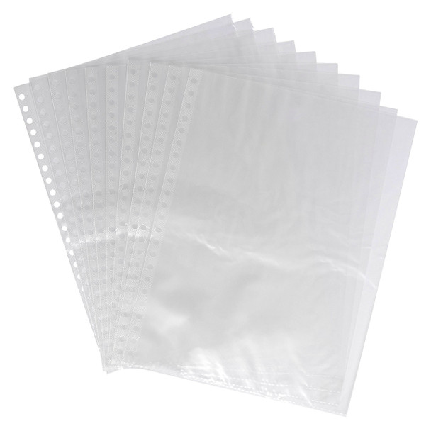 Marbig Refills #2008000 For A4 Refillable Display Book - Pack of 10 Clear | Mega Office Supplies