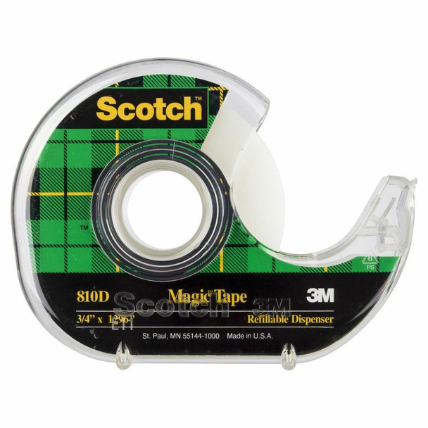 Scotch Magic Tape 810 with Dispenser 19mm x 33m