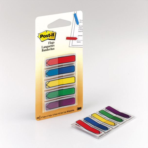 Post-it 684-ARR1 Mini Arrow Flags 5 Colours 12 x 45mm