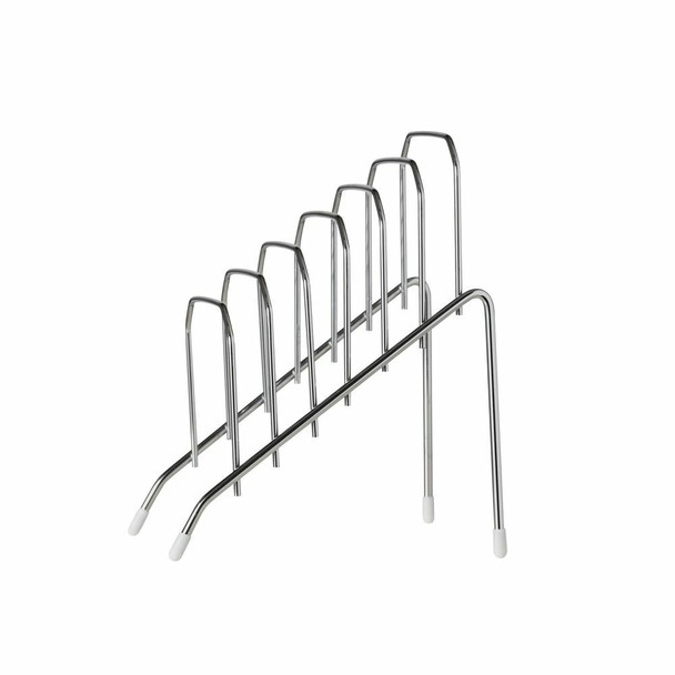 Wire Desk Top File 6 Slot Silver JPM