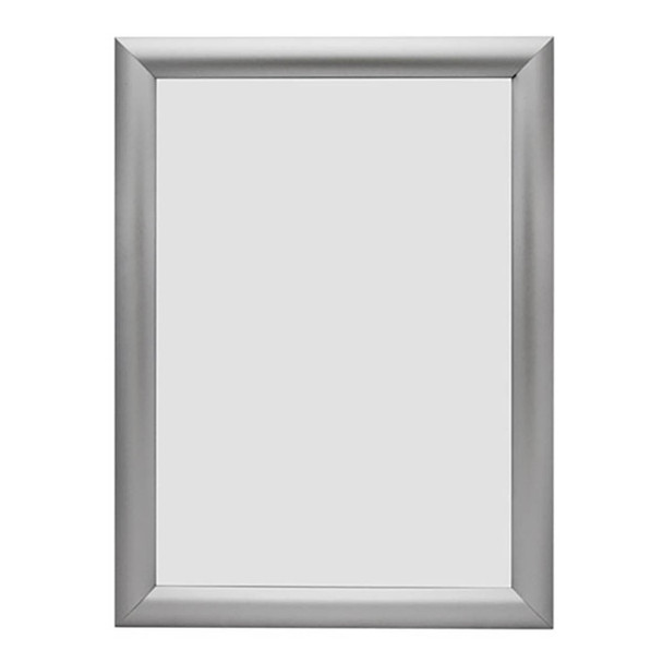 Manhattan Wall Mounted Standard Snap Frame Silver A5