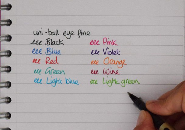 Uni-Ball Eye (UB-157) Liquid Ink Rollerball Pen Fine 0.7mm Orange - Box of 12 Uniball Fine Pen, Uni-ball Bundle | It's A Mega Thing