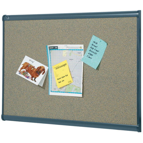 Quartet Prestige Corkboard Graphite Frame 1800 x 1200mm