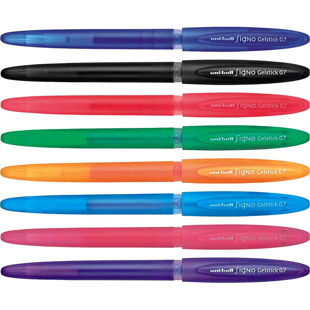 Uni-Ball Signo Gelstick (UM-170) Rollerball Pen 0.7mm Green - Box of 12 - Uni-Ball Markers, uni ball, uniball, uni posca, markers bundle, uni ball paint markers | It's A Mega Thing