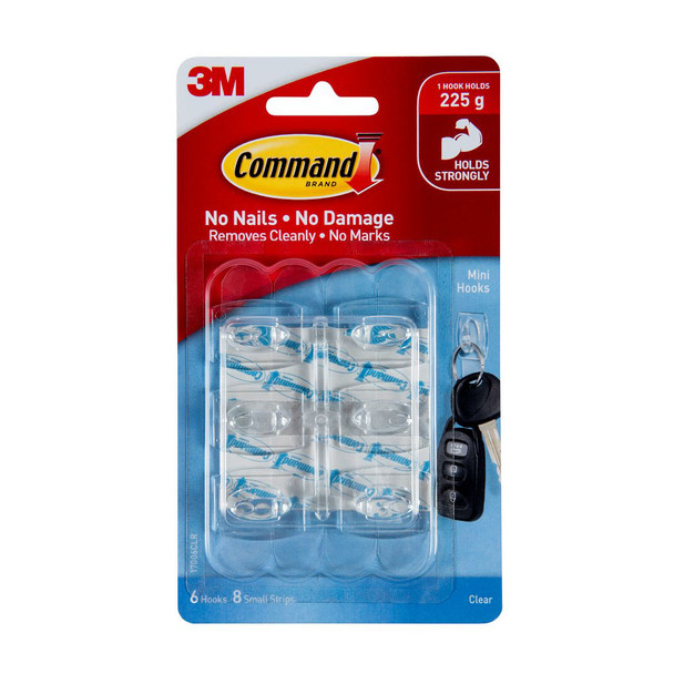 Small command hooks clear discount