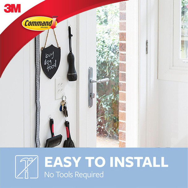 Command Mini Hooks Clear 6 Pack (225g)