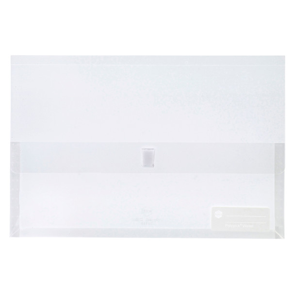 Marbig Polypick Document Wallet Foolscap Clear