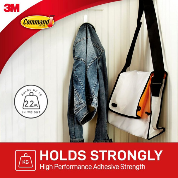 Command Large Hook White (2.2kg)