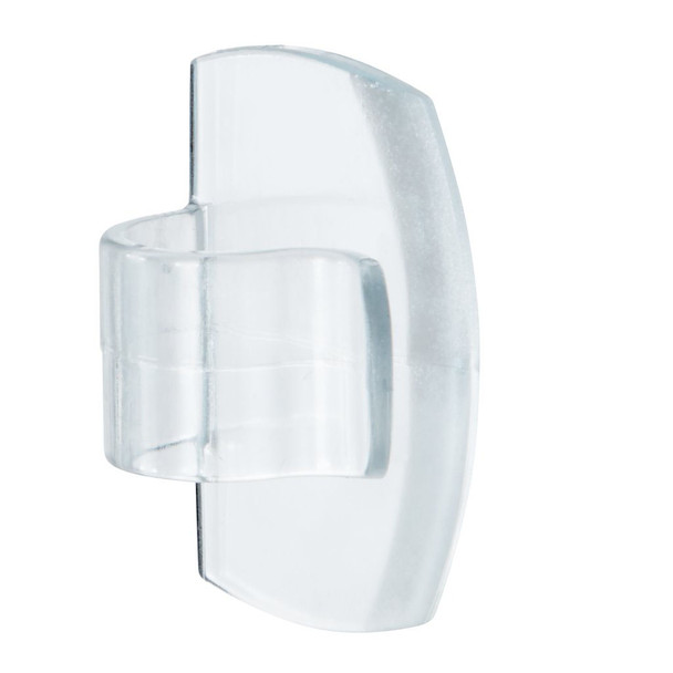 Command Round Cord Clips Medium Clear (10mm)