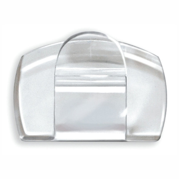 Command Round Cord Clips Medium Clear (10mm)
