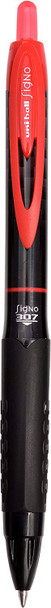 Uni-Ball Signo 307 (UMN-307F) Gel Ink Rollerball Pen Retractable Fine 0.7mm Red - Box of 12 - posca markers, posca chalk markers, posca marker pen, uni ball | It's A Mega Thing