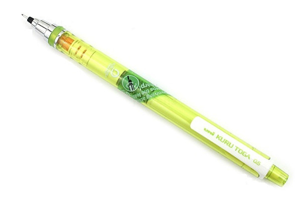 Uni Kuru Toga (M5-450T) Mechanical Pencil 0.5mm Green Barrel - Box of 12 - posca marker pen, uni ball, uniball, uni posca, markers bundle, posca pens stockists | It's A Mega Thing