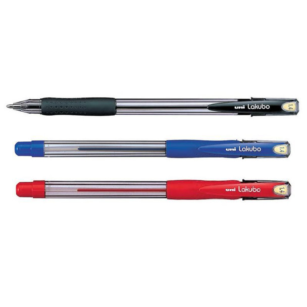 Uni Lakubo (SG-100) Ballpoint Pen Broad 1.4mm Red - Box of 12 - Uniball Rollerball Pen, Uni Ball Pens, Uniball Markers, Uni-Ball Markers | It's A Mega Thing