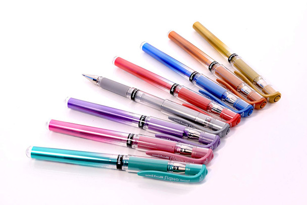 Uni-Ball Signo Broad (UM-153M) Gel Ink Rollerball Pen 1.0mm Metallic Red - Box of 12 - posca paint pens, uni ball paint markers, posca bundle, posca paint markers | It's A Mega Thing