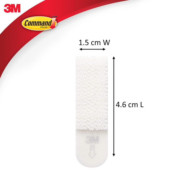 Command Picture Hanging Strips Small White 4 Pack (1.8kg)