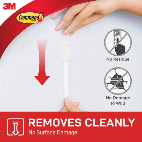 Command Refill Strips Large White 6 Pack (2.2kg)