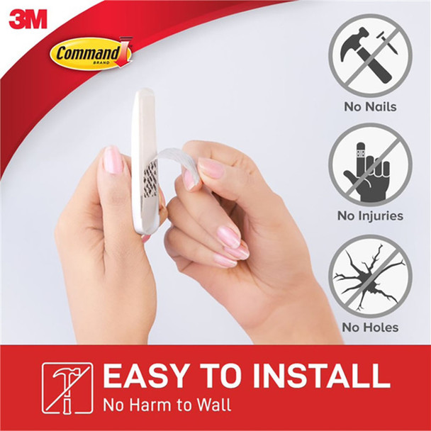 Command Refill Strips Large White 6 Pack (2.2kg)