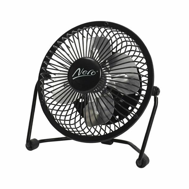 Nero USB Mini Fan 10cm Black