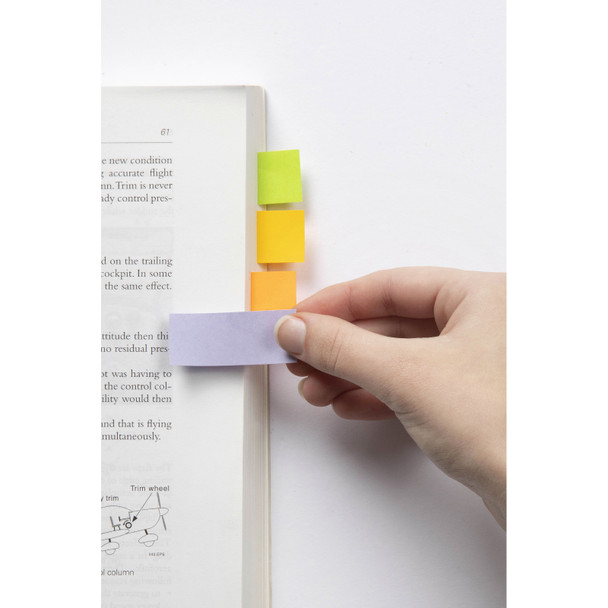 Marbig 20 x 50mm Rainbow Page Markers Assorted