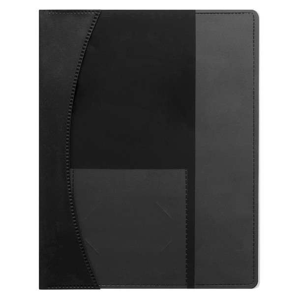 Marbig Flat File with Insert Cover A4 Premier Black