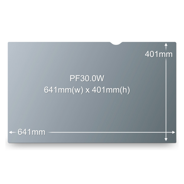 3M 98044054223 Privacy Filter for 30" Widescreen Monitor (16:10) PF300W1B | MegaX