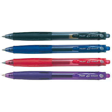 Pilot BegreeN G-Knock Retractable Red Gel Pen 0.7mm Box of 10