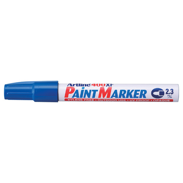 Artline 2.3mm Bullet Blue 140003 400 Paint Marker Permanent Box of 12 | Mega Office Supplies