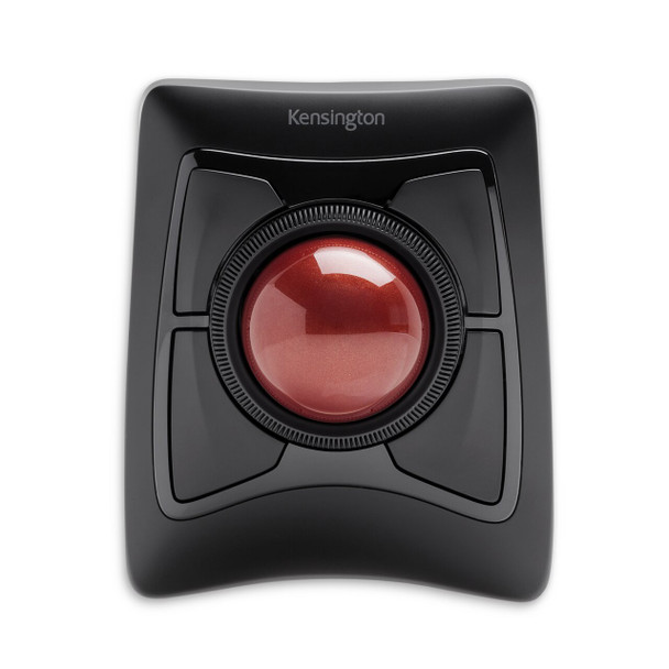 Kensington Expert Mouse Wireless Trackball Black and Red
