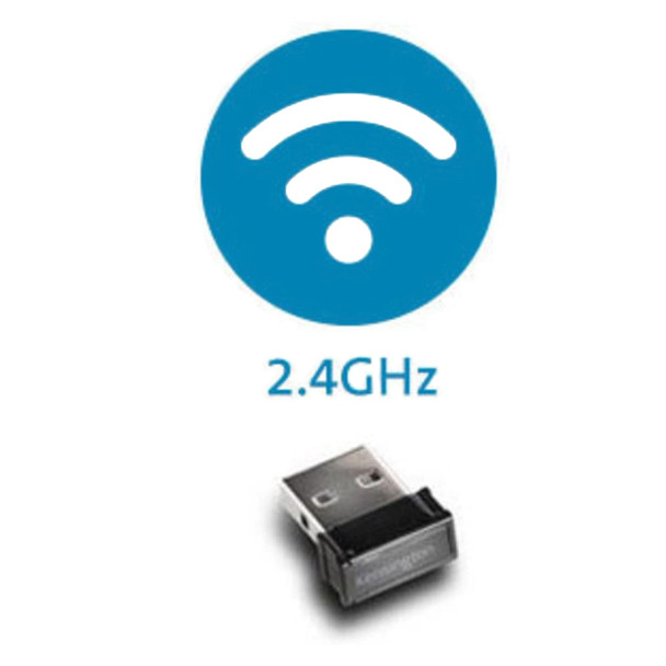 Black Wireless Mouse for Life Kensington