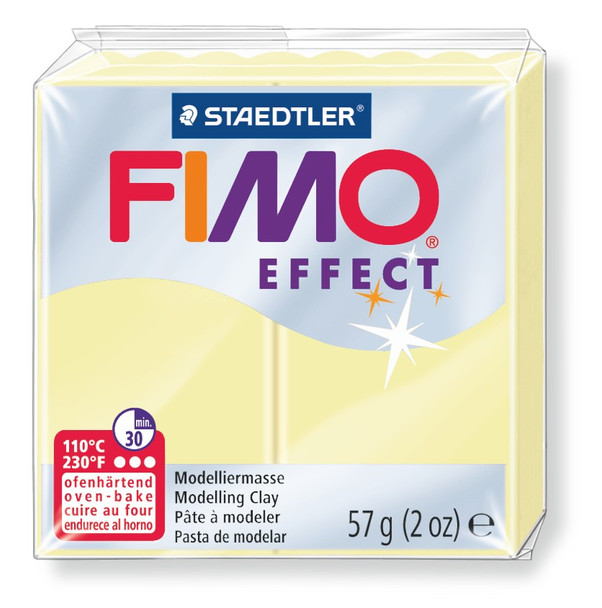 Fimo Effect Standard Block Pastel Vanilla