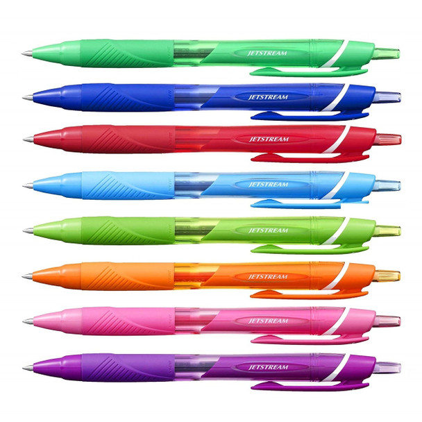 Uni-Ball (SXN-150C) Jetstream Colour Retractable Rollerball Pen 0.7mm Blue - Box of 10 - posca markers, posca chalk markers, posca marker pen, uni ball | It's A Mega Thing