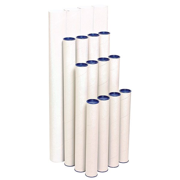 Marbig Enviro Mailing Tube 60 x 600mm White