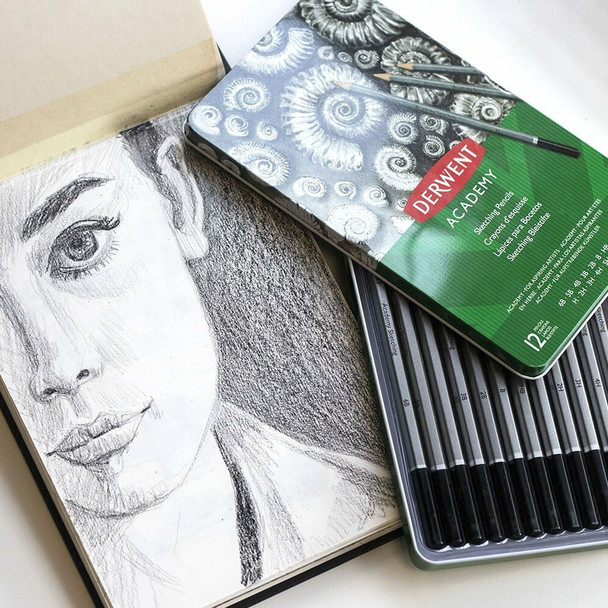 Derwent Academy #R310420 Sketch Book 4C Polypropylene Portrait A4 20 Sheets White - derwent pencil tin, derwent sketch pad, derwent dairy, Derwent drawing pad | It's A Mega Thing