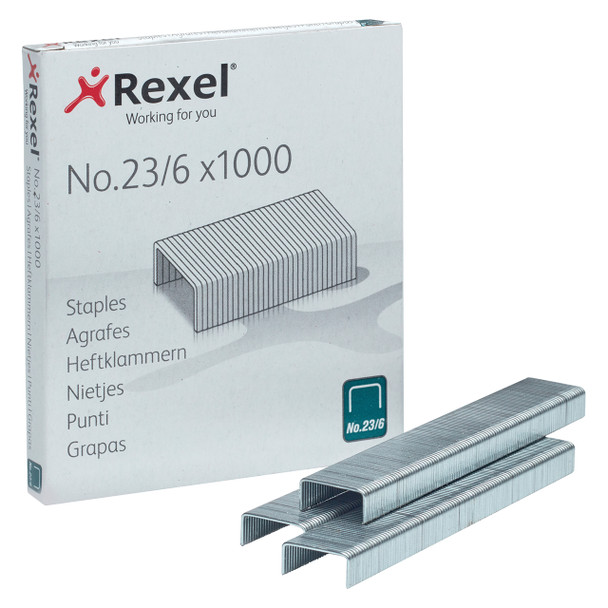 Rexel No. 23/6 Staples Box of 1000