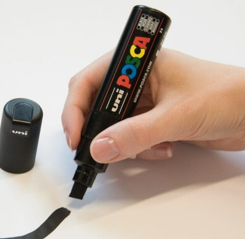 Posca PC-8K Paint Marker Pen Bold Chisel Bundle of 35 Individual Colours