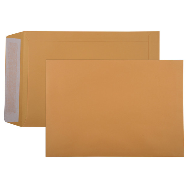 Cumberland 607322 Envelope Strip Seal Gold Pocket B5 250x176mm - Box 250 | Mega Office Supplies